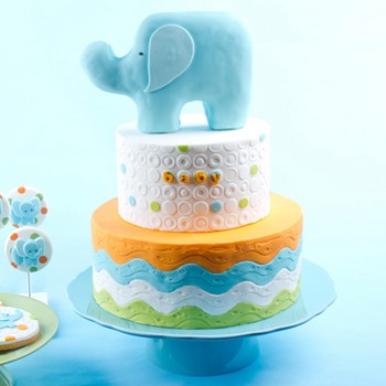 Baby Elephant Cake