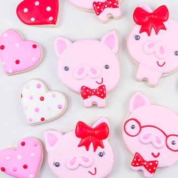 Hogs n' Kisses Cookies