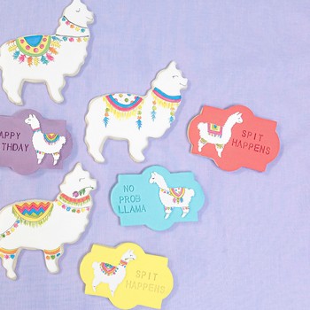 Llama Quote Cookies