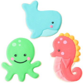 Sea Friends Cutie Cutter Cookies