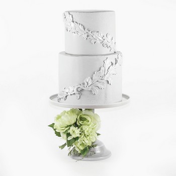 Grey Wedding Cake