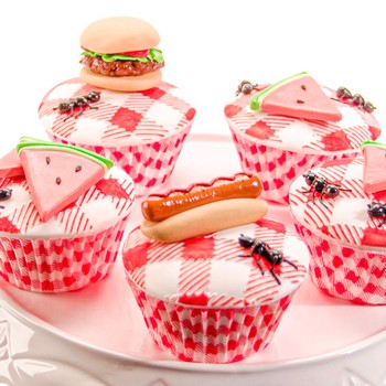 Picnic Food Cupcakes