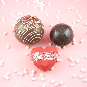 Valentine Hot Chocolate Bombs