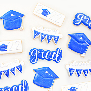 Graduation Sugar Cookies