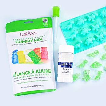 Sour Dinosaur Gummies