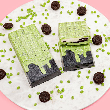 Mint Oreo  Layered Chocolate Bar