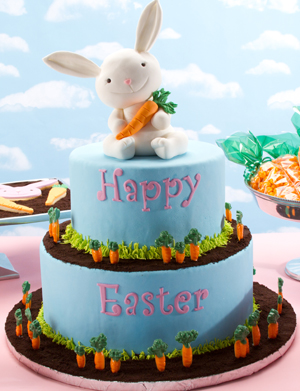 Bunny and Carrot Cake | Country Kitchen SweetArt Cake, Candy and Cookie