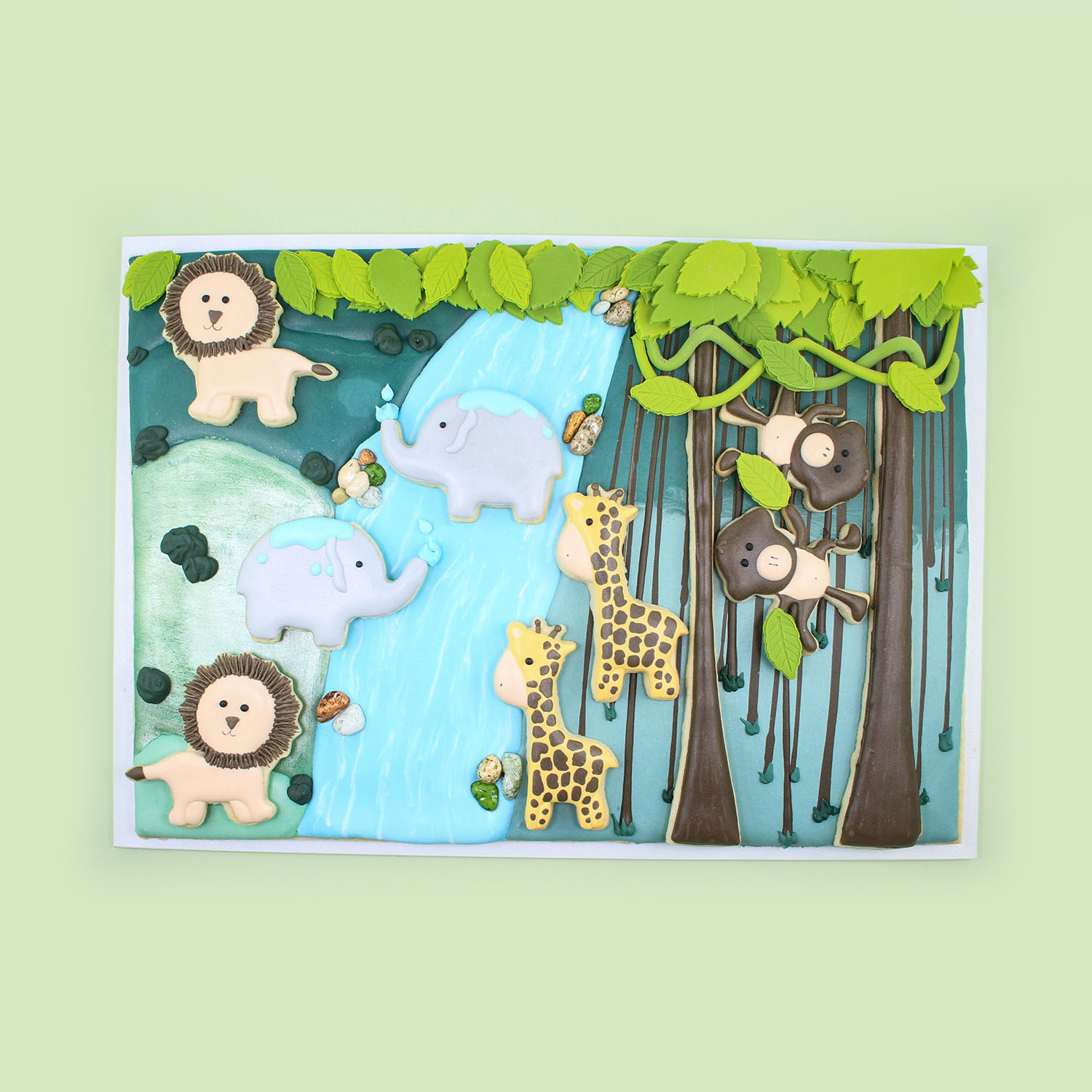 Jungle Cookie Scene