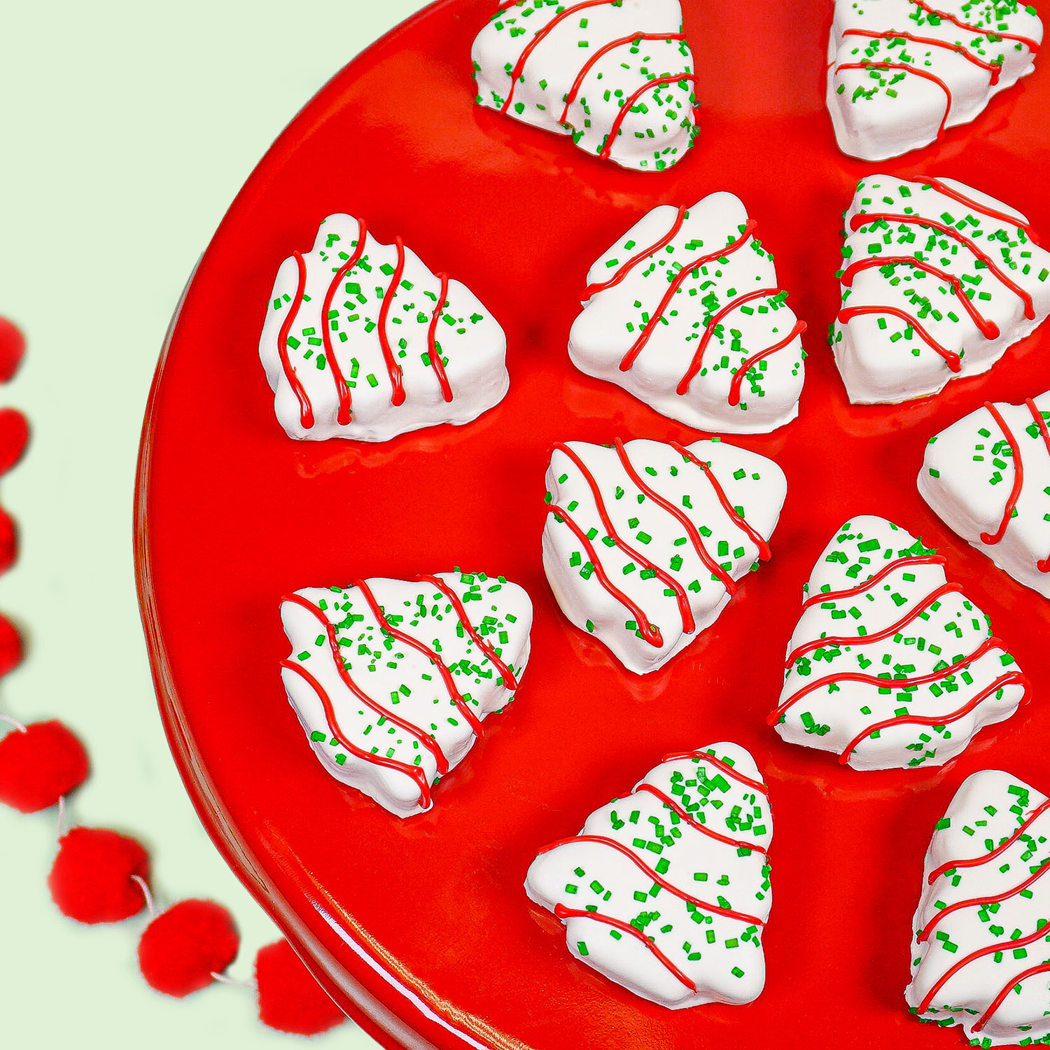 Little Christmas Tree Cakes