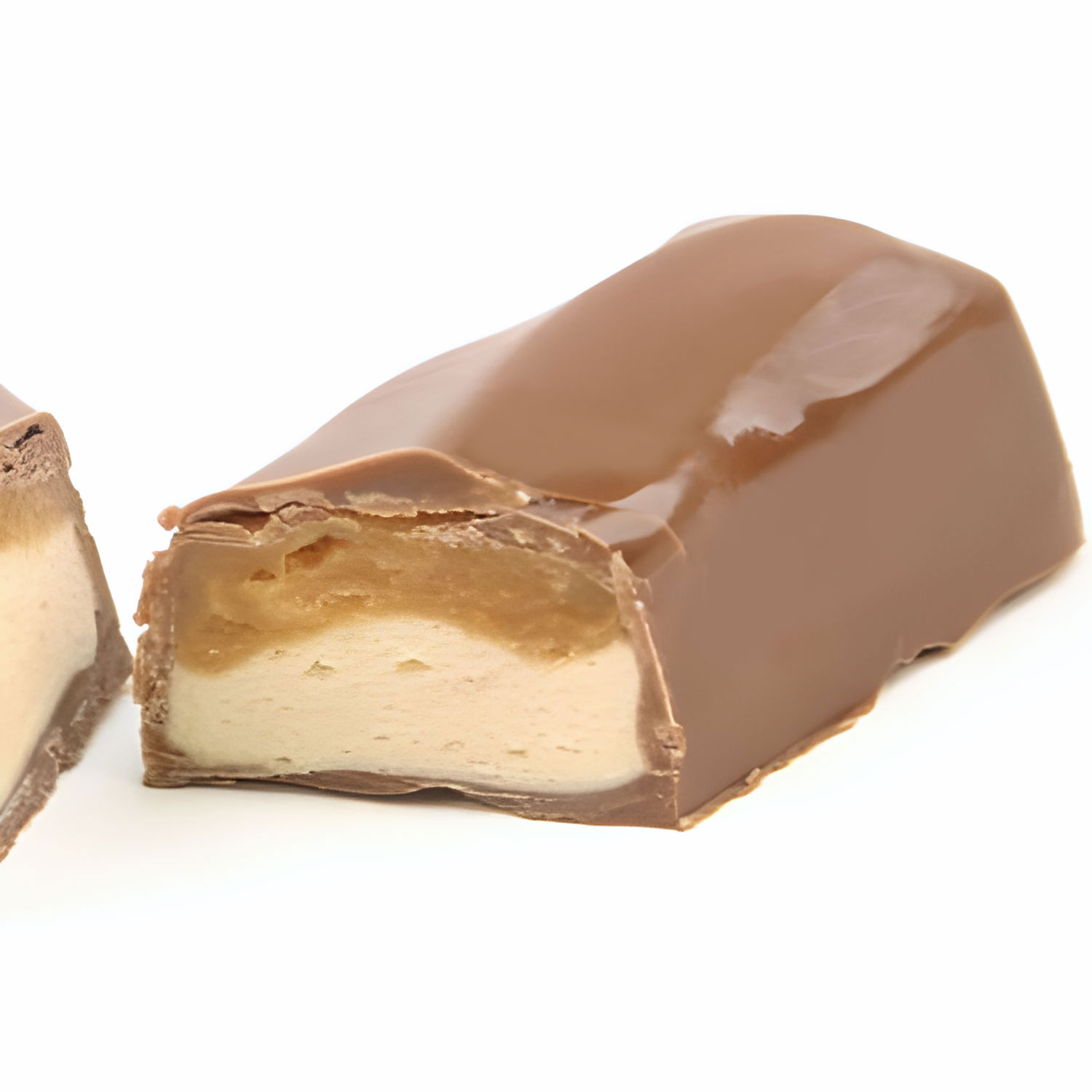 Nougat and Caramel Bars - look like milk way candy bars