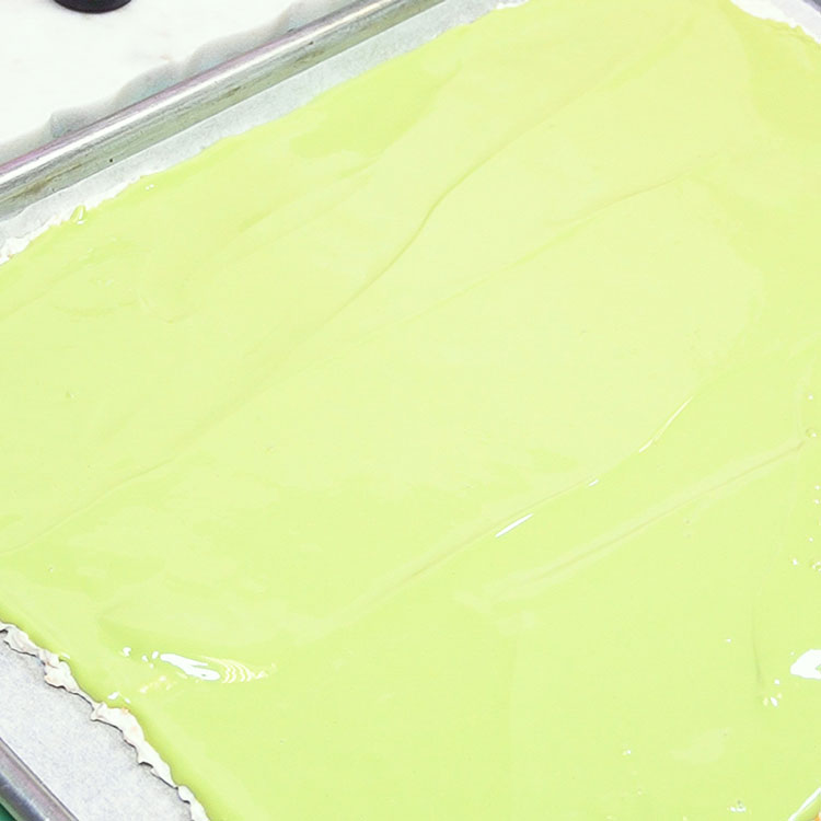 Coconut Key Lime Chocolate Bark