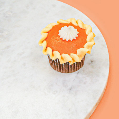 pumpkin pie cupcake