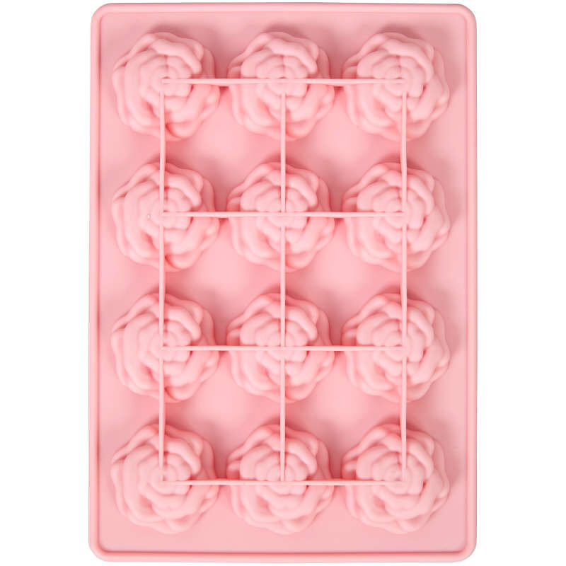 ROSE Texture Chocolate Bar Silicione Mold