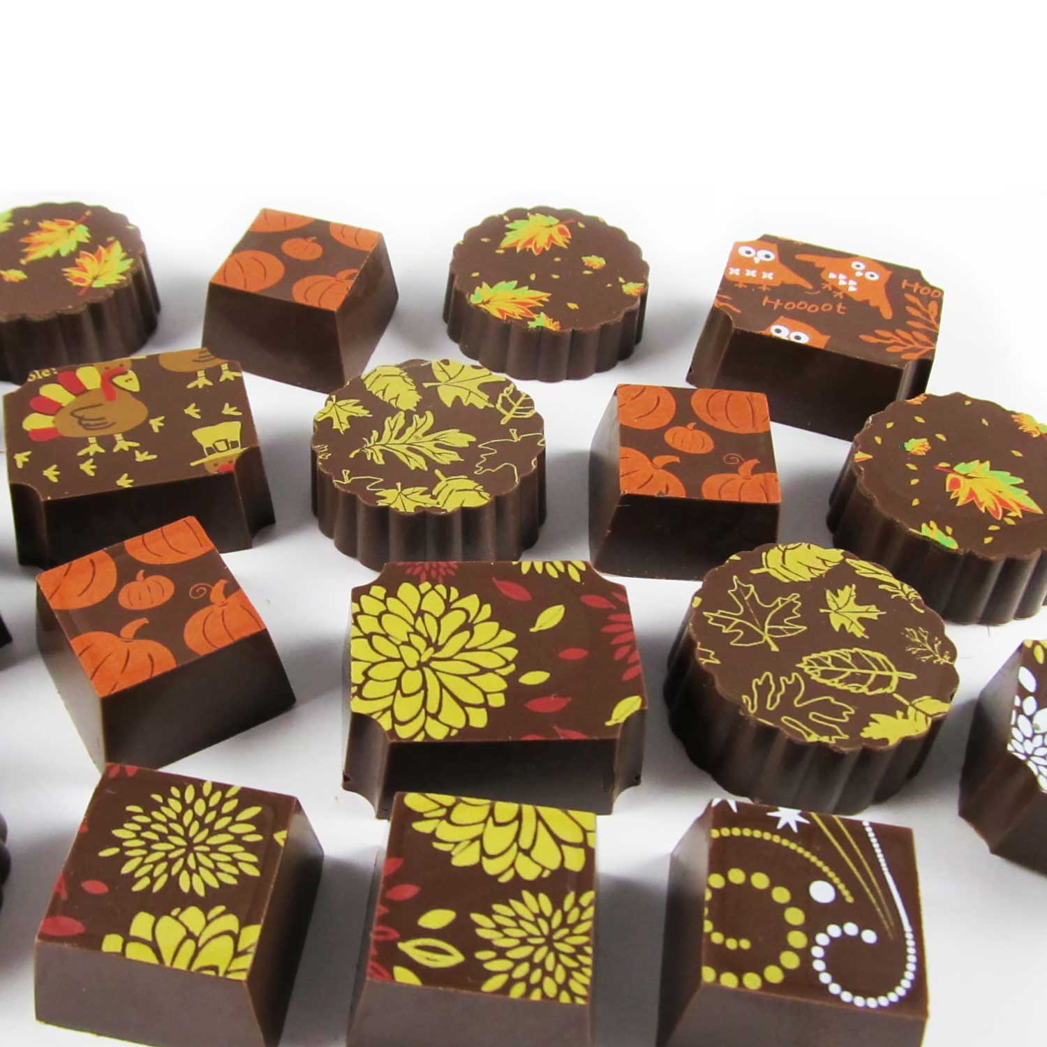 Chocolate transfer sheets