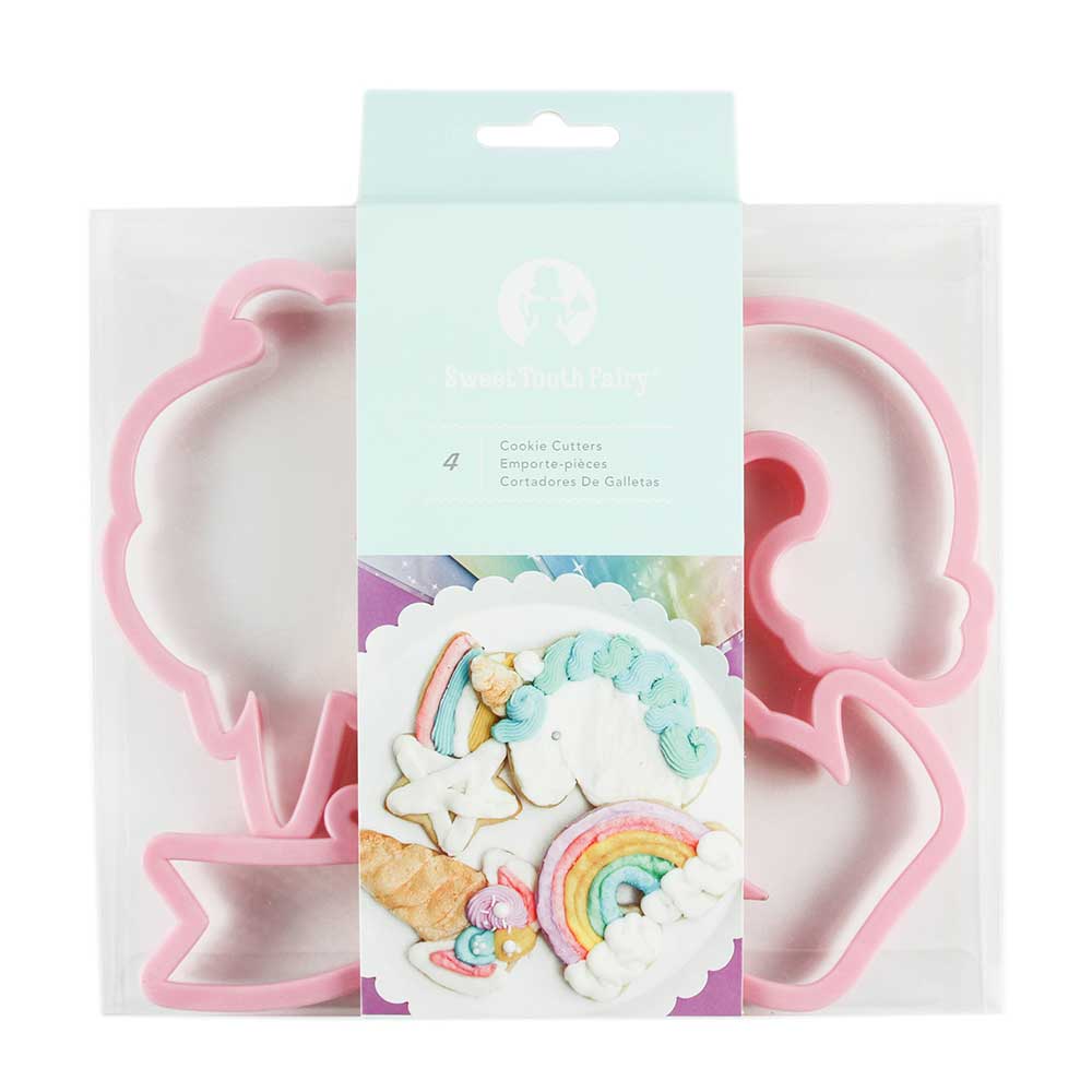 Unicorn Rainbow Cookie Cutter Set ACF350359 Country Kitchen SweetArt