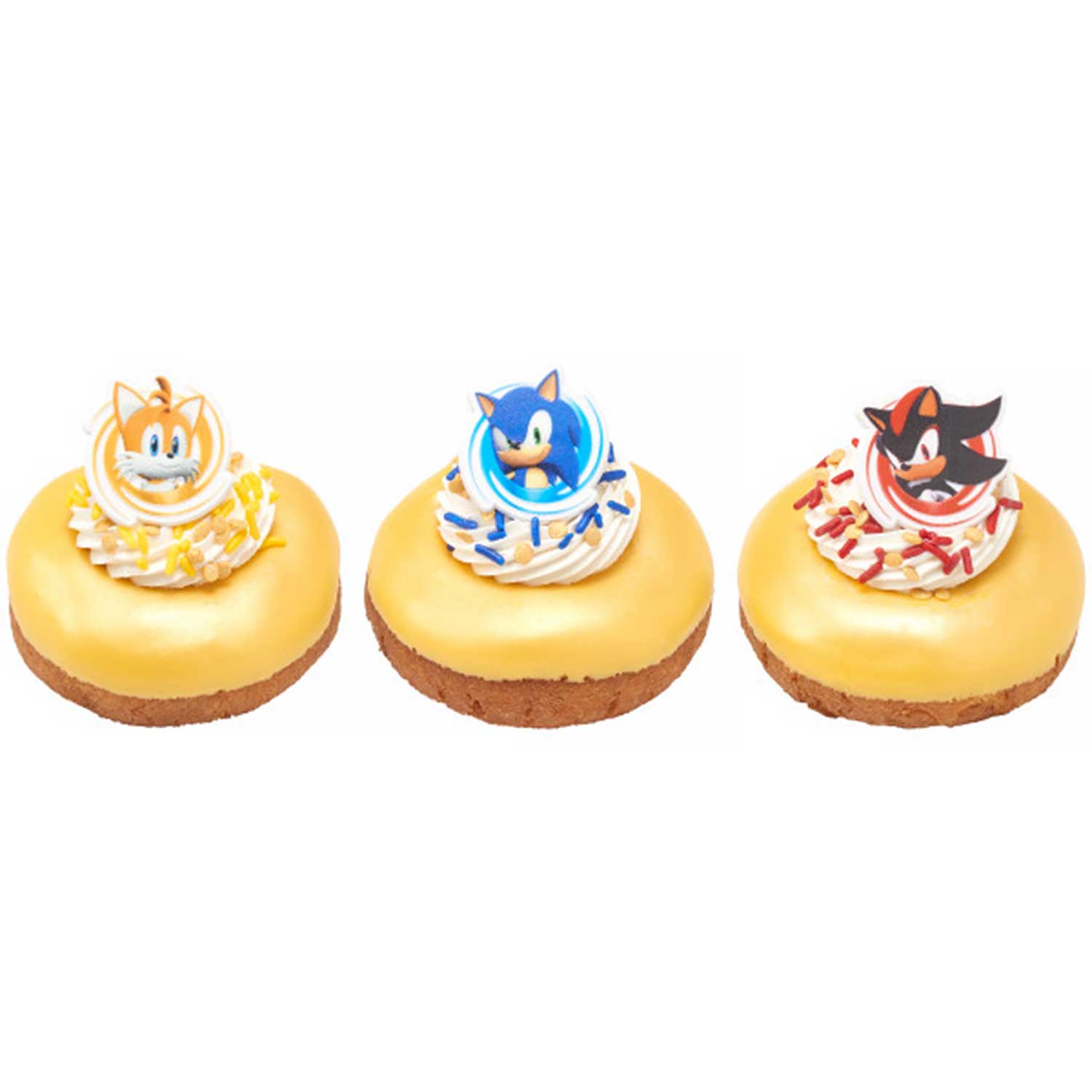 Sonic The Hedgehog Cupcake Toppers 