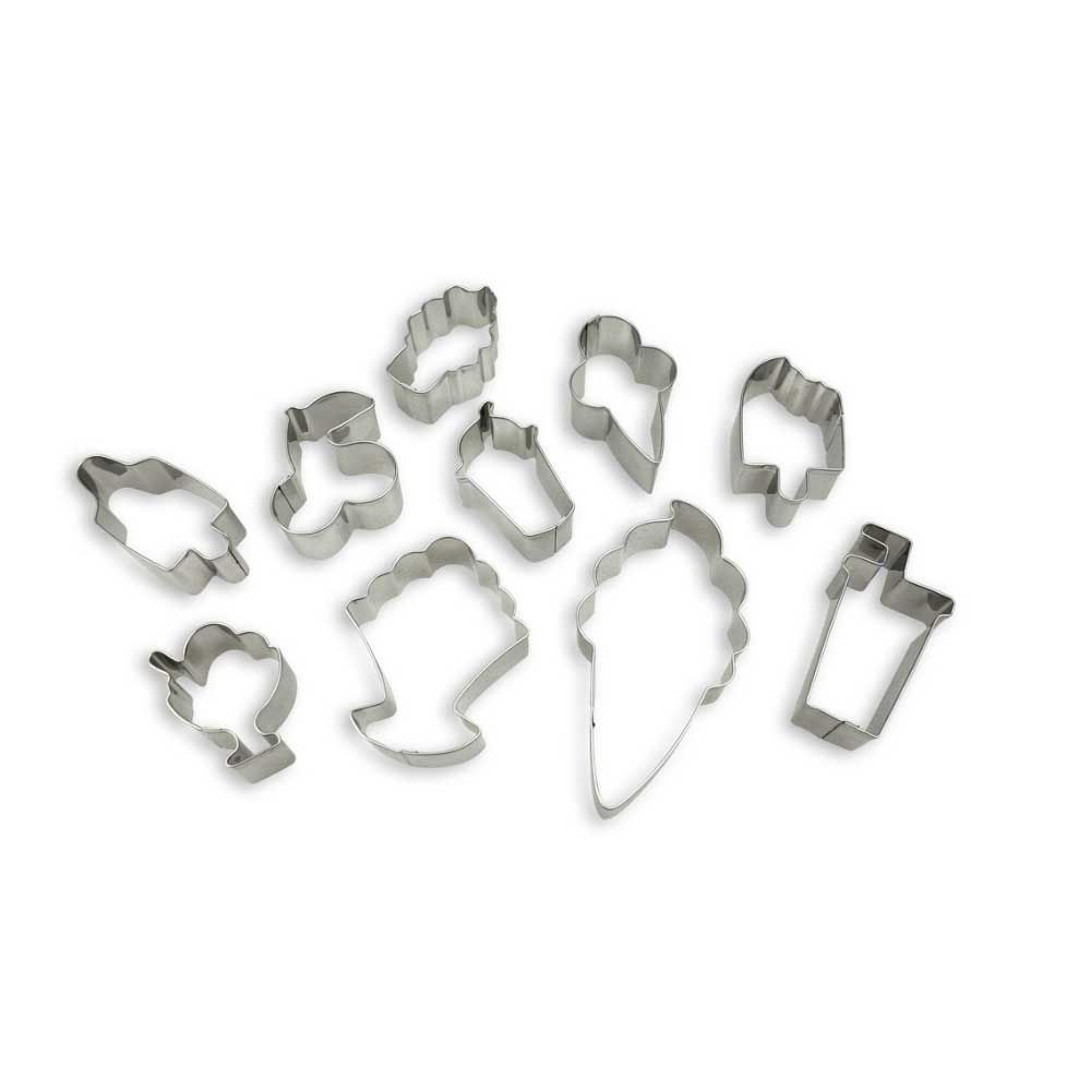 Handstand Kitchen Set of 2 Ice Cream Parlor Cookie Cutters