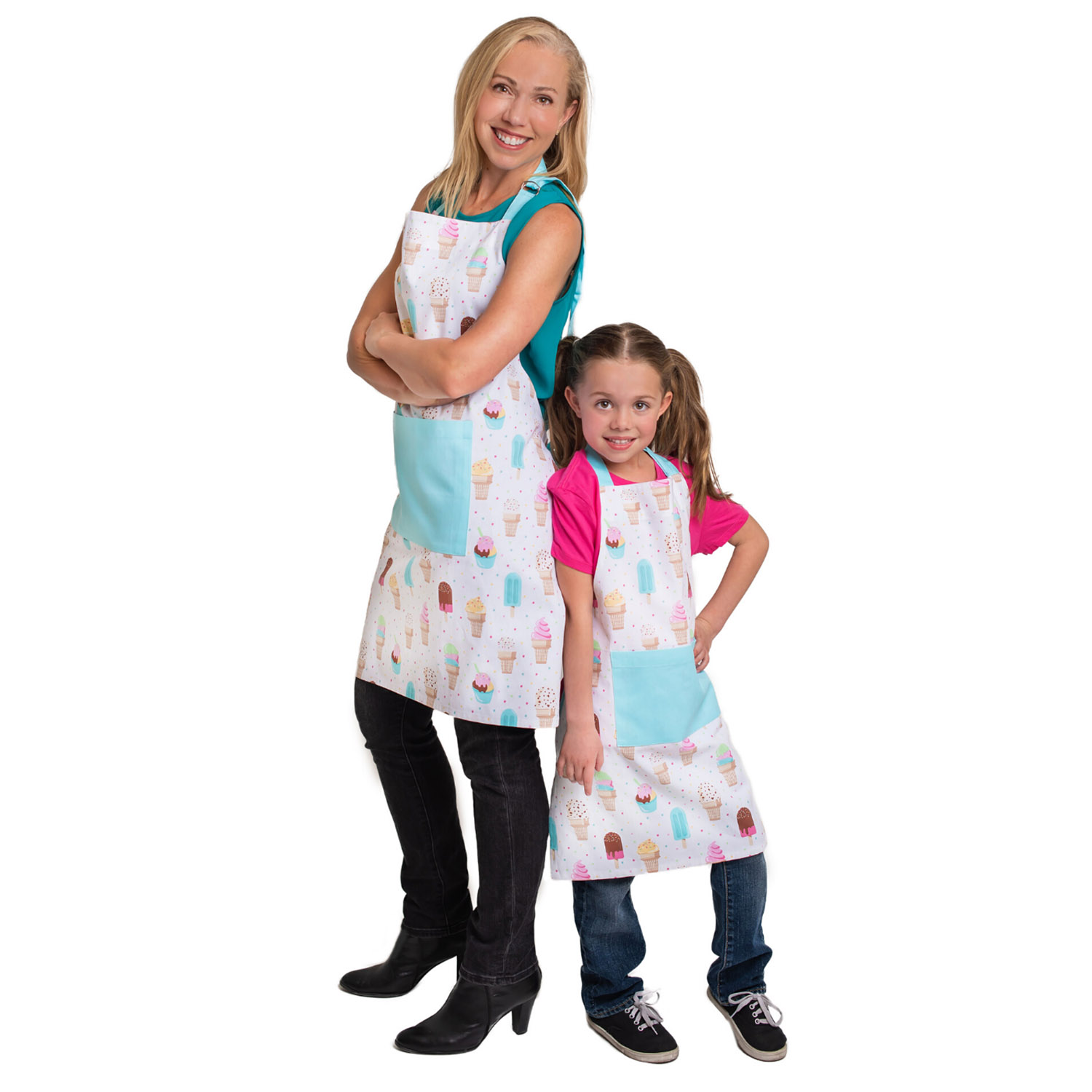 Mother & child apron set