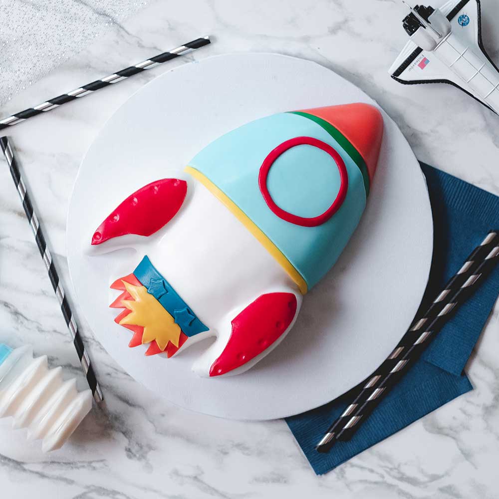 rocket cake pan