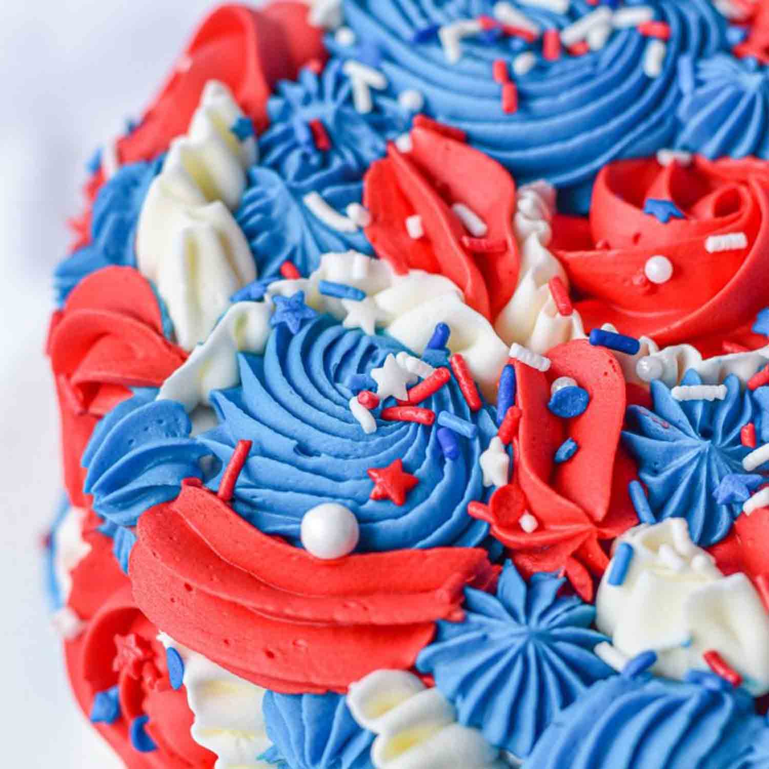 Stars & Stripes Sprinkle Mix - SWT-MSS | Country Kitchen SweetArt