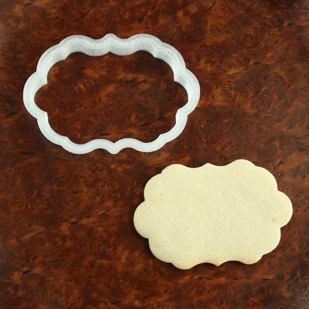 Newport Plaque Cookie Cutter - TCC-CNP | Country Kitchen SweetArt